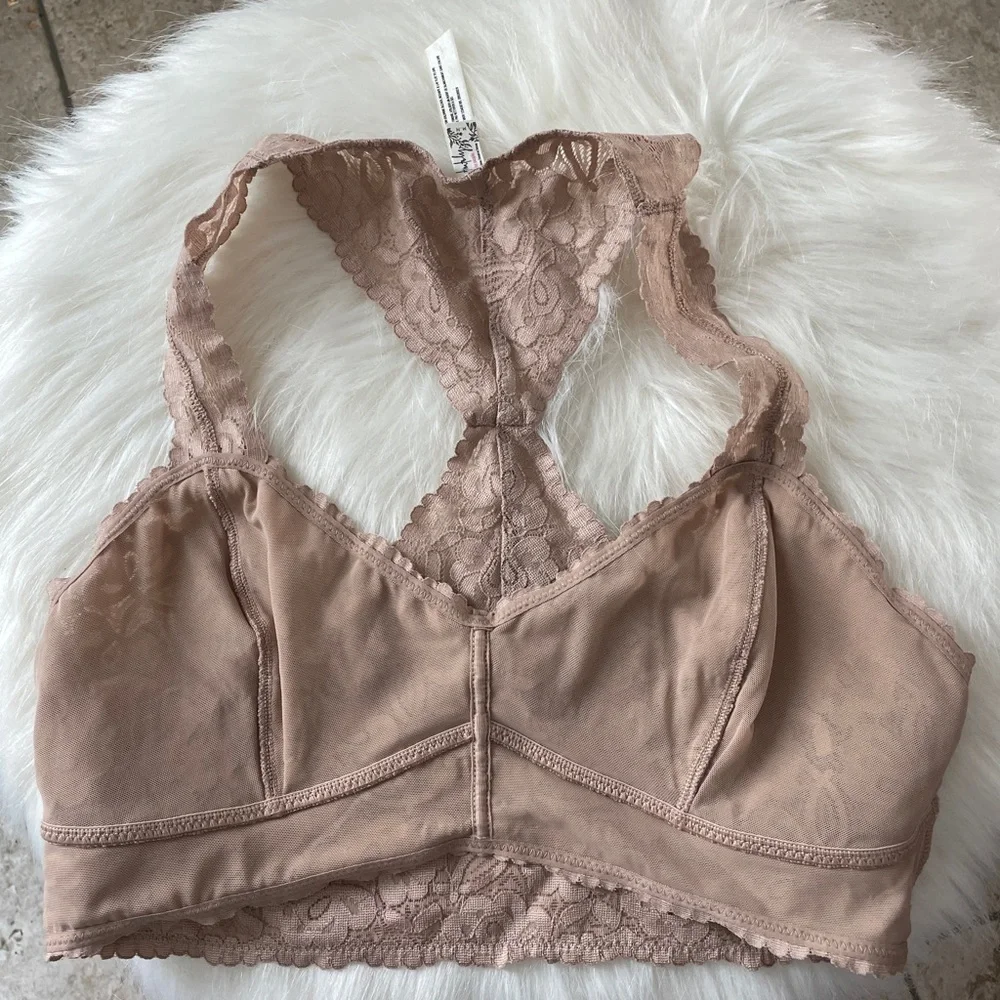 Free People Galloon Lace Bralette M - Picture 4 of 4
